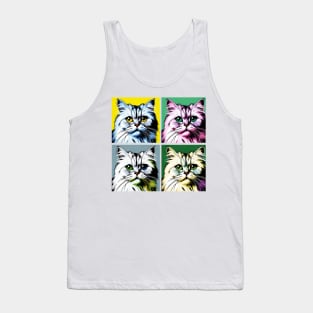 Burmilla Pop Art - Cat Lovers Tank Top